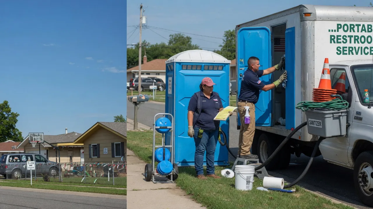 Portable Toilet Rental in Albion, IL near me